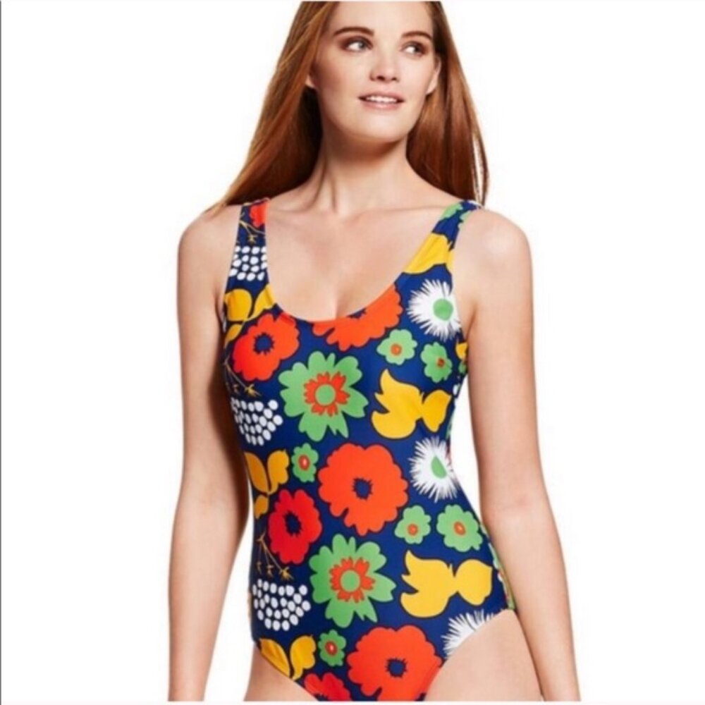 Marimekko for Target One-Piece Floral Swimsuit